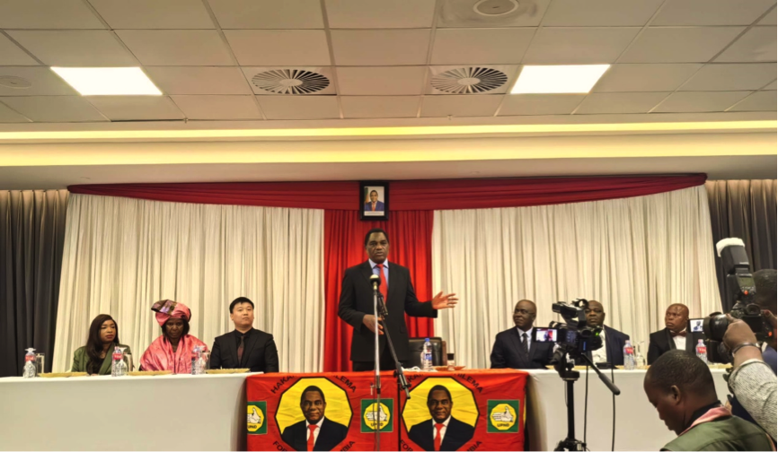 28圈体育总裁助理王治伟受邀 出席赞比亚总统晚宴